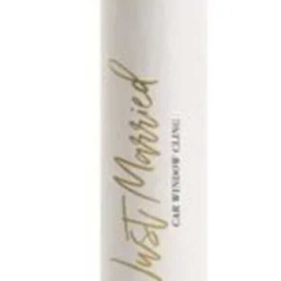 'Just Married'  Window Cling, by Twos Company, NWT - Picture 2 of 4